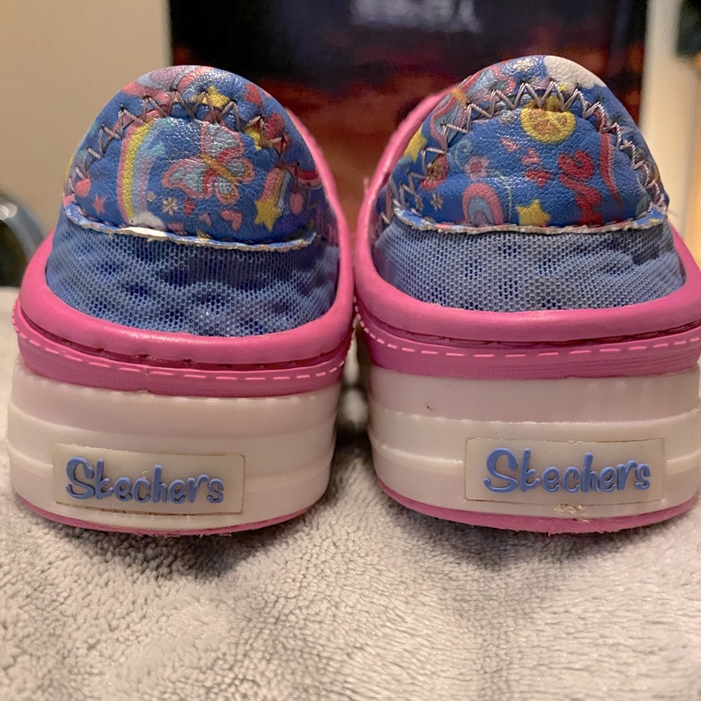 Toddler Girls light up Skechers